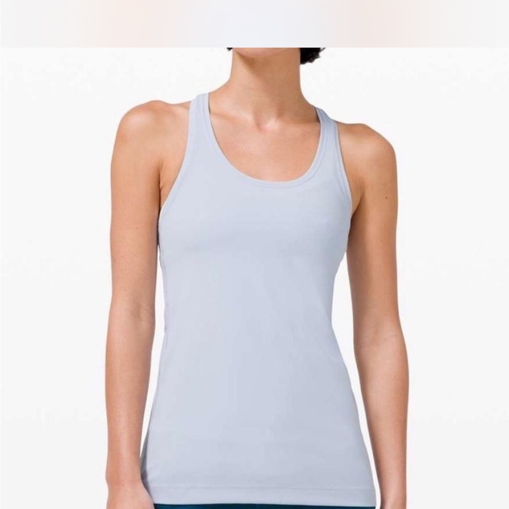 lululemon cool racerback tank II *nulu light blue